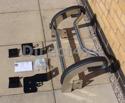 Hummer H3 Edelstahl Heck-Rammschutz - Direct 4x4 Autozubehör