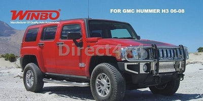 HUMMER H3 Front-Stoßstange Edelstahl Cover Set - Direct 4x4 Autozubehör