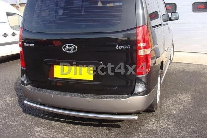 Hyundai i800 / iload Edelstahl Heck-Rammschutz - Direct 4x4 Autozubehör