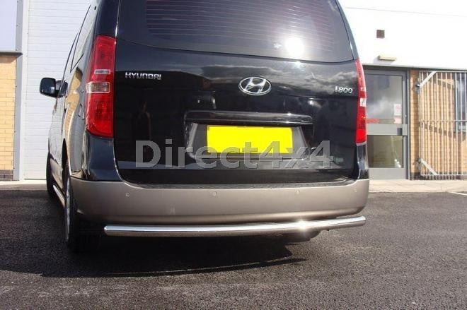 Hyundai i800 / iload Edelstahl Heck-Rammschutz - Direct 4x4 Autozubehör