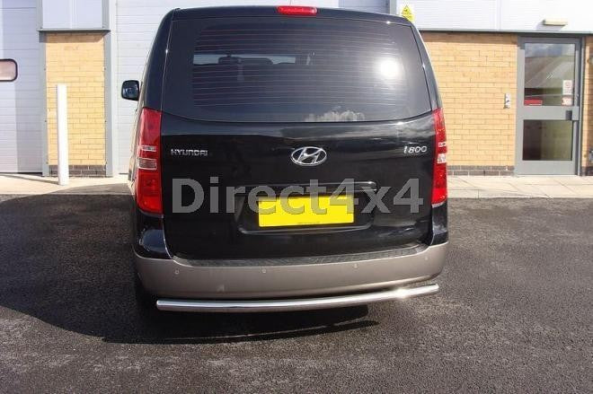 Hyundai i800 / iload Edelstahl Heck-Rammschutz - Direct 4x4 Autozubehör