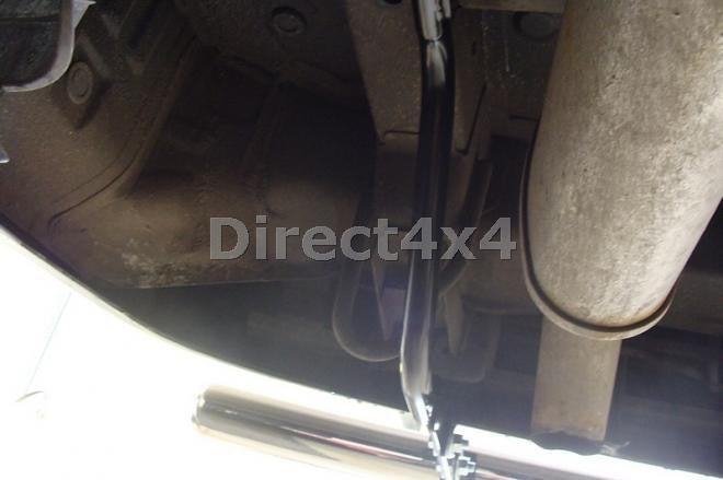 Hyundai i800 / iload Edelstahl Heck-Rammschutz - Direct 4x4 Autozubehör