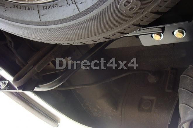 Hyundai i800 / iload Edelstahl Heck-Rammschutz - Direct 4x4 Autozubehör