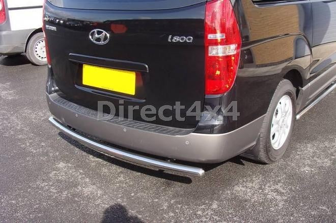 Hyundai i800 / iload Edelstahl Heck-Rammschutz - Direct 4x4 Autozubehör
