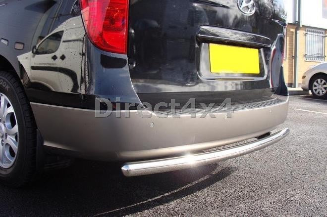 Hyundai i800 / iload Edelstahl Heck-Rammschutz - Direct 4x4 Autozubehör