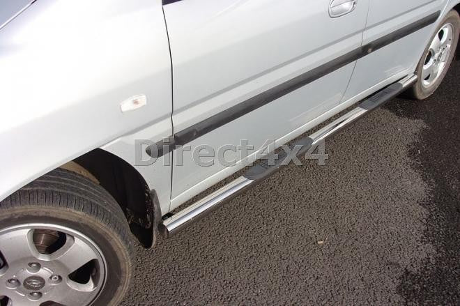 Hyundai Matrix Edestahl Schwellerrohre - Direct 4x4 Autozubehör