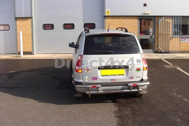 Hyundai Matrix Edelstahl Heck-Rammschutz - Direct 4x4 Autozubehör