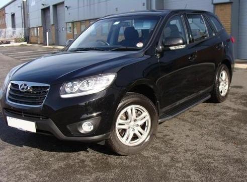 Hyundai Santa Fe Bj. 10-12 Trittbretter "Raptor" - Direct 4x4 Autozubehör