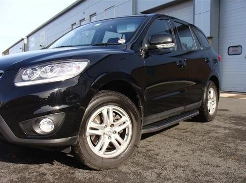 Hyundai Santa Fe Bj. 10-12 Trittbretter "Raptor" - Direct 4x4 Autozubehör