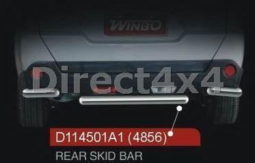 Nissan X-Trail Bj. 08-14 Edelstahl Heck-Rammschutz - Direct 4x4 Autozubehör