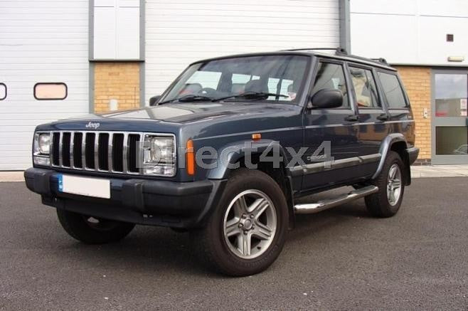 Jeep Cherokee Bj. 84-01 Edelstahl Schwellerrohre - Direct 4x4 Autozubehör