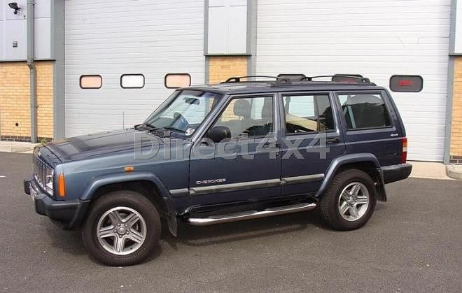 Jeep Cherokee Bj. 84-01 Edelstahl Schwellerrohre - Direct 4x4 Autozubehör