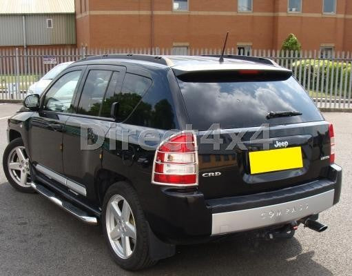 Jeep Compass bis Bj. 11 Edelstahl Rücklicht-Gitter - Direct 4x4 Autozubehör