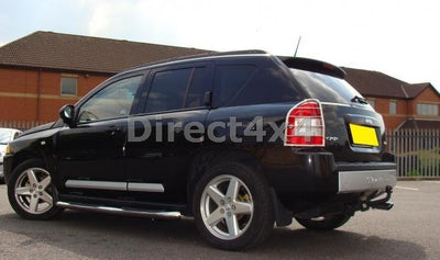 Jeep Compass bis Bj. 11 Edelstahl Rücklicht-Gitter - Direct 4x4 Autozubehör