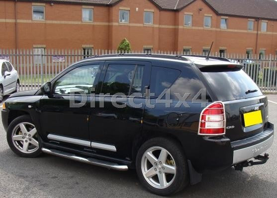 Jeep Compass bis Bj. 11 Edelstahl Rücklicht-Gitter - Direct 4x4 Autozubehör