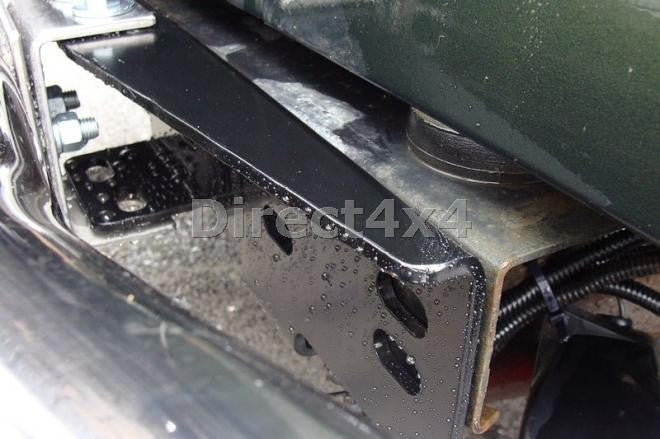 Jeep Wrangler Bj. 76-06 Edelstahl Heck-Rammschutz - Direct 4x4 Autozubehör