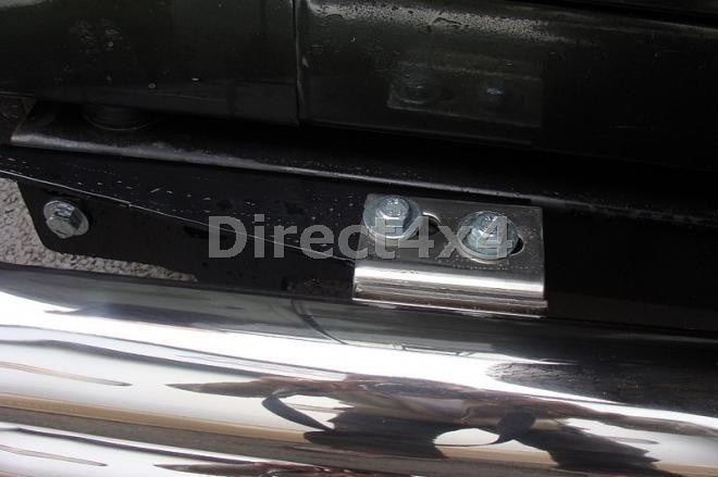 Jeep Wrangler Bj. 76-06 Edelstahl Heck-Rammschutz - Direct 4x4 Autozubehör