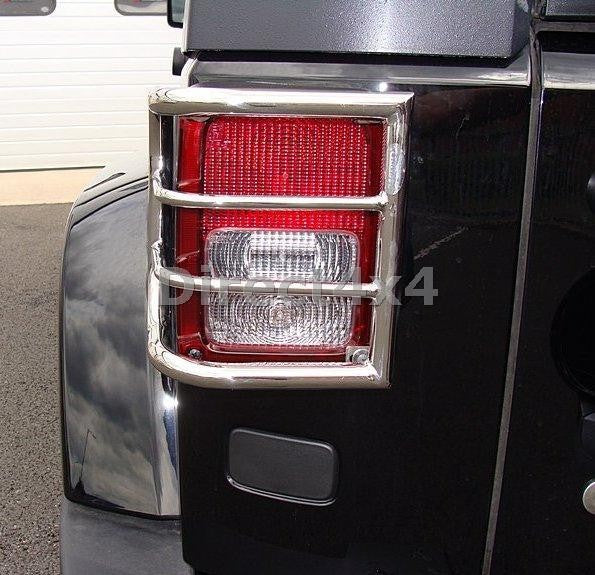 Jeep Wrangler Unlimited 4-Türer ab 07 Rücklicht-Gitter