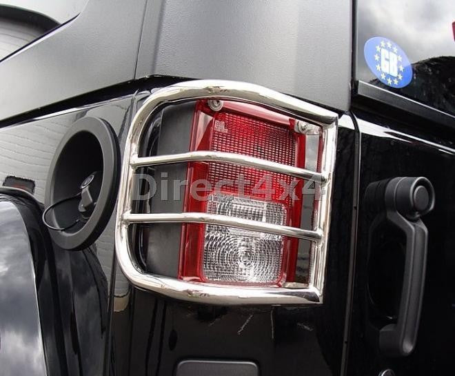 Jeep Wrangler Unlimited 4-Türer ab 07 Rücklicht-Gitter - Direct 4x4 Autozubehör