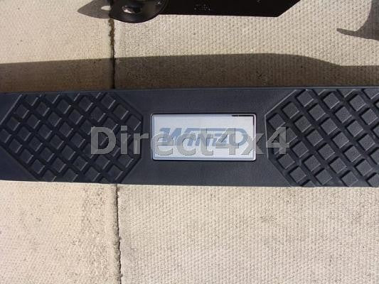 Jeep Wrangler Unlimited 4-Türer ab Bj. 07 Edelstahl Schwellerrohre 100mm - Direct 4x4 Autozubehör