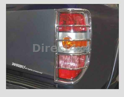 Mazda BT-50 Edelstahl Rücklicht-Gitter - Direct 4x4 Autozubehör