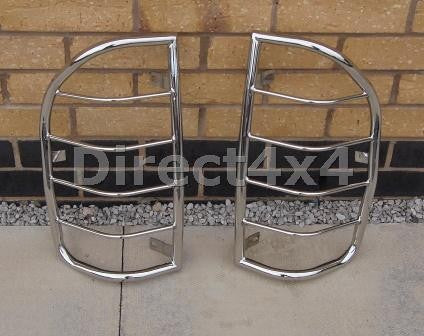 Mazda BT-50 Edelstahl Rücklicht-Gitter - Direct 4x4 Autozubehör