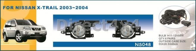 Nissan X-Trail Bj. 04-07 Nebelscheinwerfer Set - Direct 4x4 Autozubehör