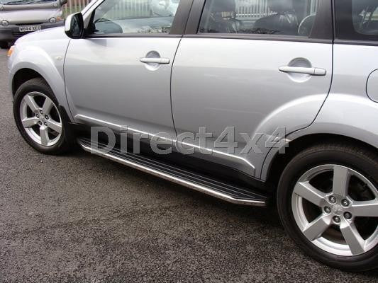 Mitsubishi Outlander Bj. 07-10 Trittbretter "Raptor" - Direct 4x4 Autozubehör