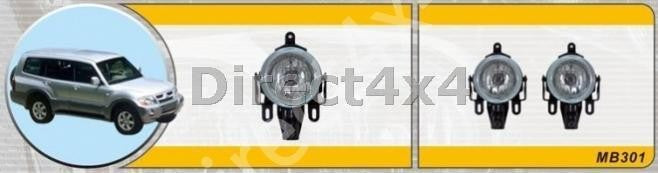 Mitsubishi Pajero / Shogun Bj. 00-03 Nebelscheinwerfer Set - Direct 4x4 Autozubehör