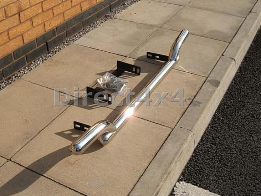 Renault Kangoo Bj. 03-08 Edelstahl Heck-Rammschutz - Direct 4x4 Autozubehör