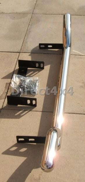 Renault Kangoo Bj. 03-08 Edelstahl Heck-Rammschutz - Direct 4x4 Autozubehör