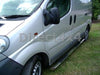 Renault Trafic Bj.01-14 KRS Edelstahl Schwellerrohre - Direct 4x4 Autozubehör