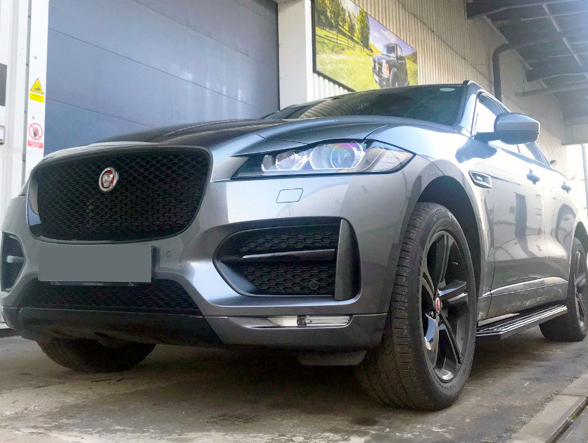 Jaguar F-Pace ab Bj. 16 Trittbretter "Raptor Schwarz" - Direct 4x4 Autozubehör