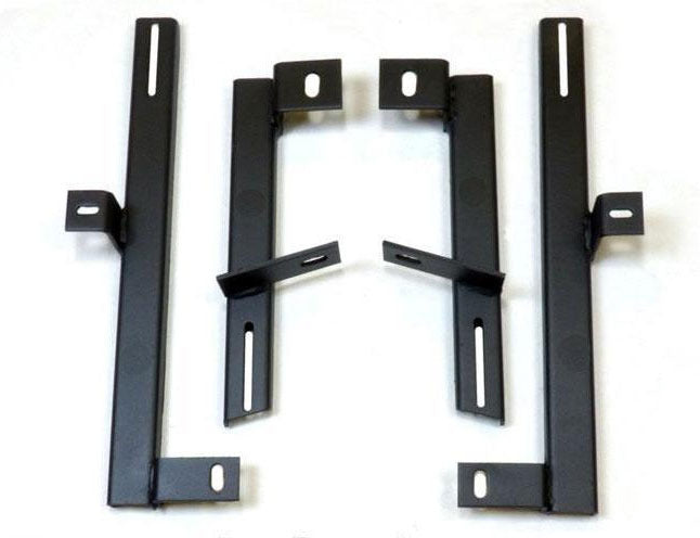 Peugeot 3008 ab Bj. 17 Trittbretter "Raptor Schwarz" - Direct 4x4 Autozubehör