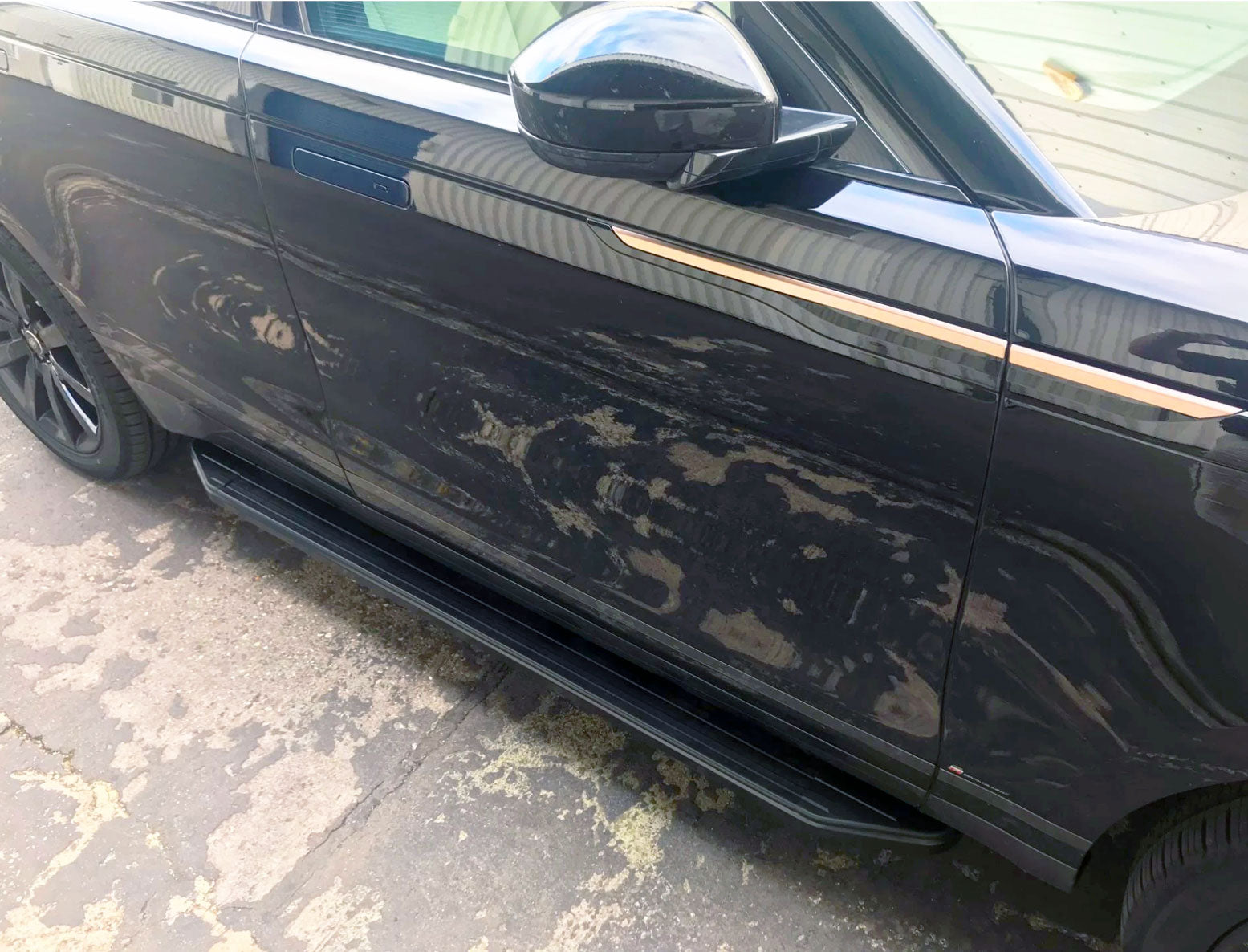 Range Rover Velar ab Bj. 17 Trittbretter "Raptor Schwarz" - Direct 4x4 Autozubehör