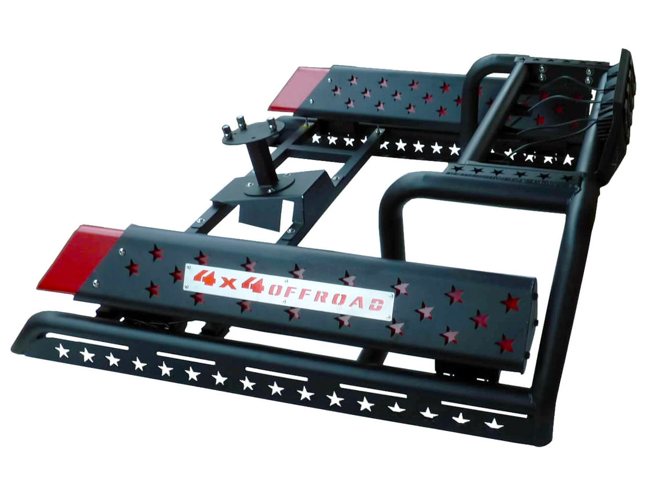 Ford Ranger Bj. 16-21 Überrollbügel "OffRoader" Ersatzradhalterung & LED - Direct 4x4 Autozubehör