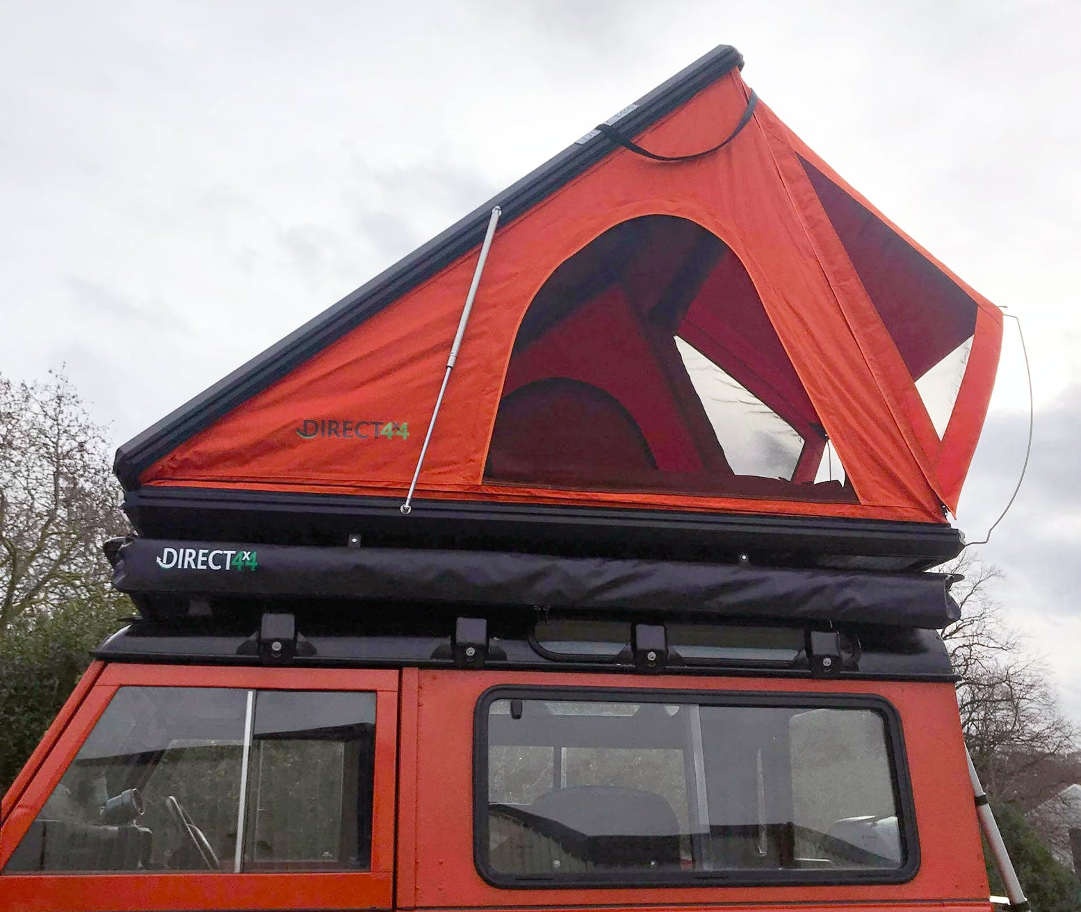 2 Personen Auto Dachzelt "Clamshell" 220cm x 142cm - Direct 4x4 Autozubehör