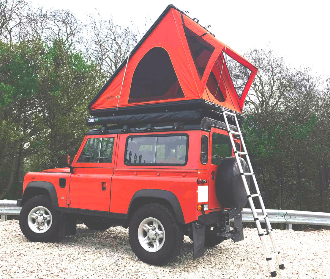 2 Personen Auto Dachzelt "Clamshell" 220cm x 142cm - Direct 4x4 Autozubehör