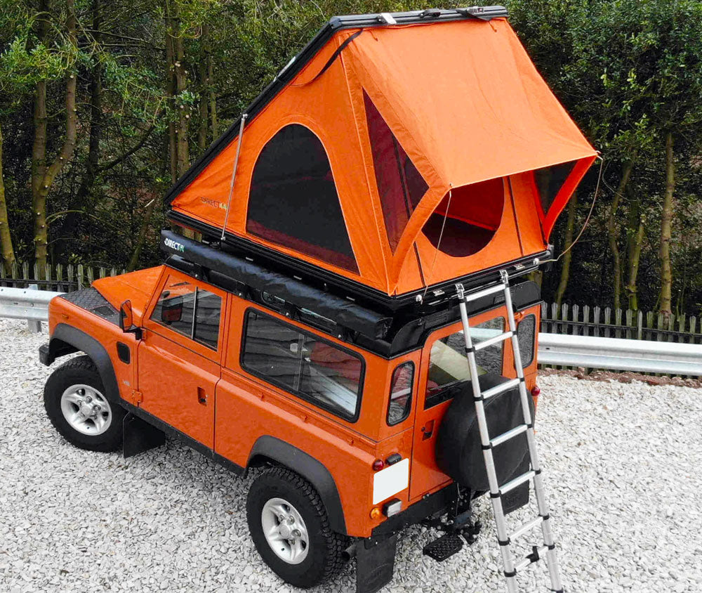 2 Personen Auto Dachzelt "Clamshell" 220cm x 142cm - Direct 4x4 Autozubehör