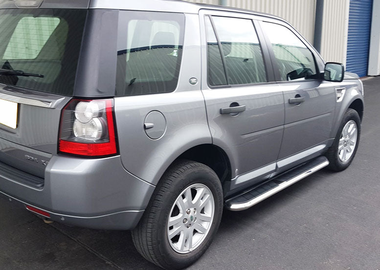 Land Rover Freelander 2 ab Bj. 07 Trittbretter "High Flyer" - Direct 4x4 Autozubehör