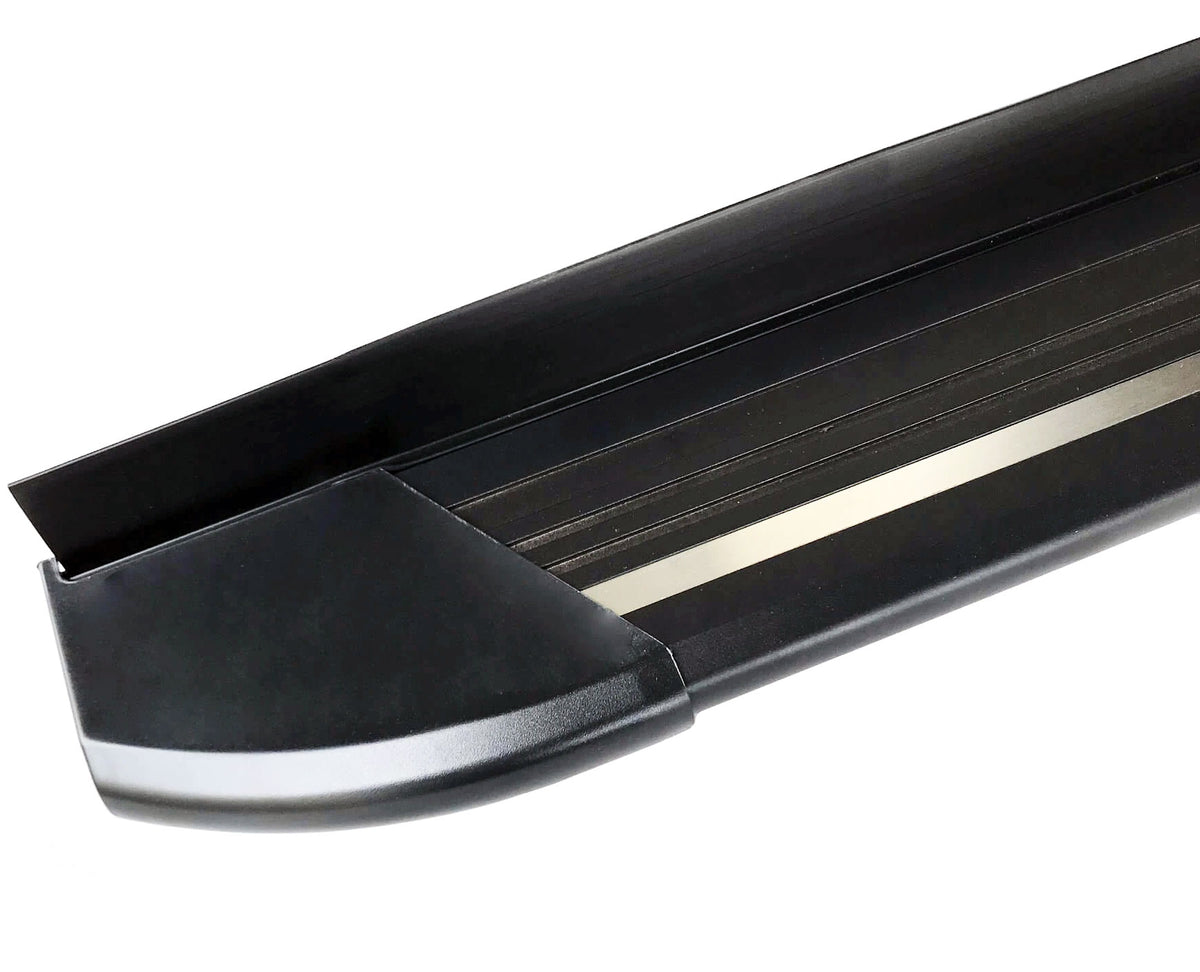 Nissan Navara NP300 Double Cab ab Bj. 15 Trittbretter "Puma" - Direct 4x4 Autozubehör