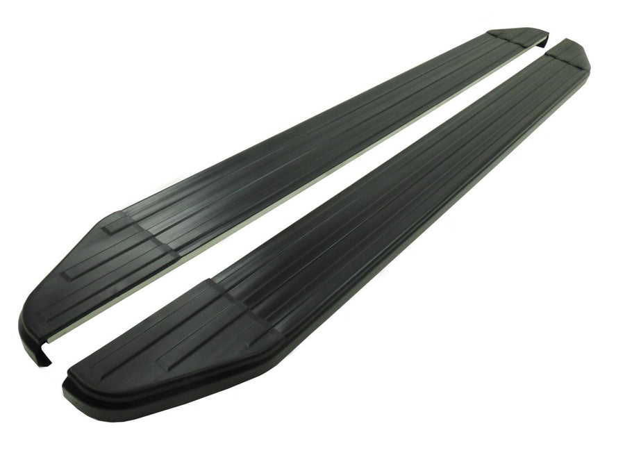 Renault Captur Bj. 13-19 Trittbretter "Raptor Schwarz" - Direct 4x4 Autozubehör