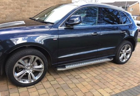 Audi Q5 Bj. 08-16 Trittbretter "Freedom" - Direct 4x4 Autozubehör