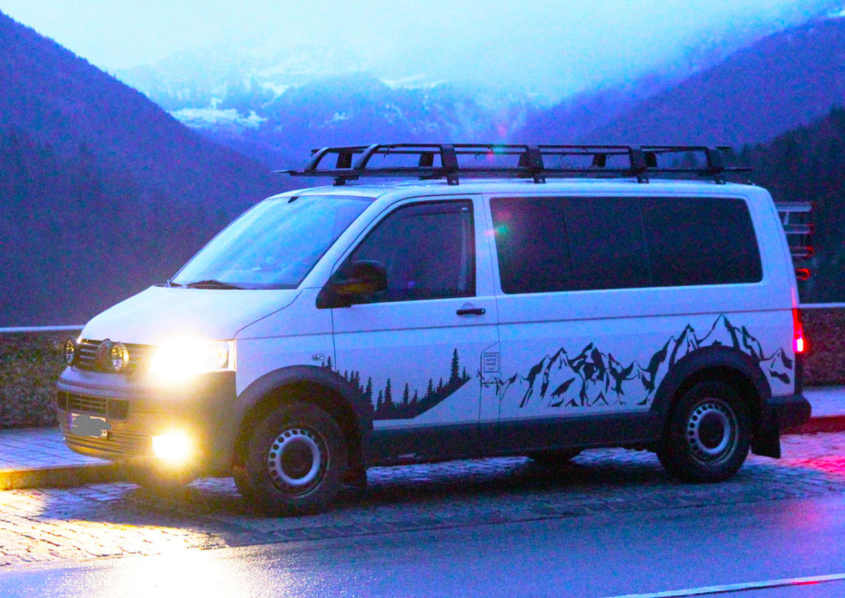 VW T5 / T6 KRS Dachgepäckträger "Goliath" 275cm x 125cm - Direct 4x4 Autozubehör