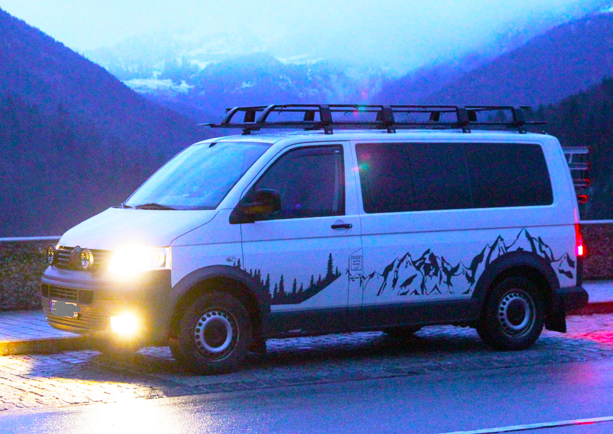 VW T5 / T6 KRS Dachgepäckträger "Goliath" 275cm x 125cm - Direct 4x4 Autozubehör