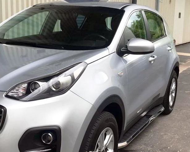KIA Sportage Bj. 16-18 Trittbretter "High Flyer" - Direct 4x4 Autozubehör