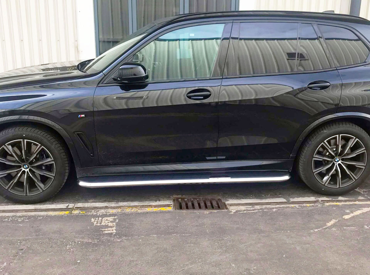 BMW X5 Bj. 14-18 (F15) außer M Sport Trittbretter "High Flyer" - Direct 4x4 Autozubehör