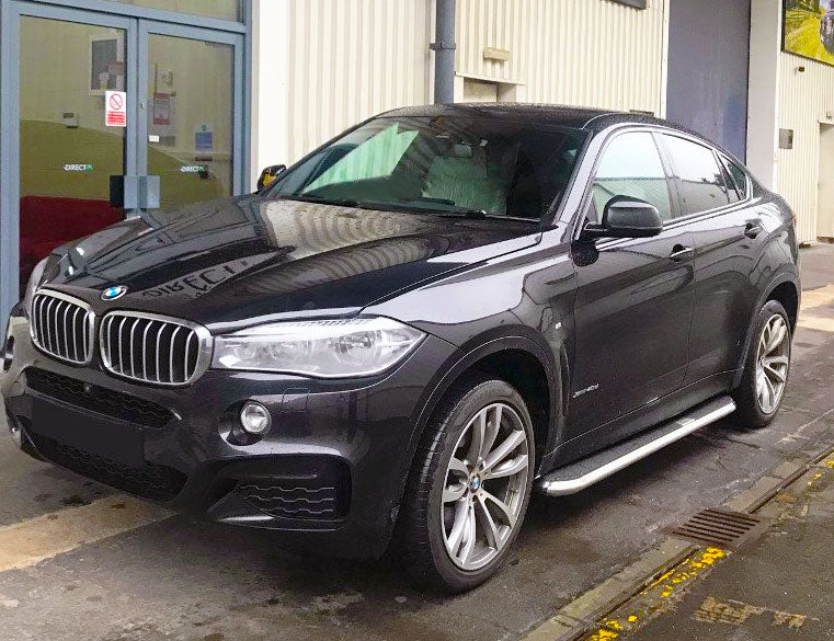 BMW X6 ab Bj 14 M-Sport (F86) Trittbretter "High Flyer" - Direct 4x4 Autozubehör