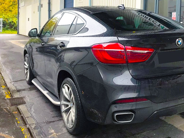 BMW X6 ab Bj 14 M-Sport (F86) Trittbretter "High Flyer" - Direct 4x4 Autozubehör