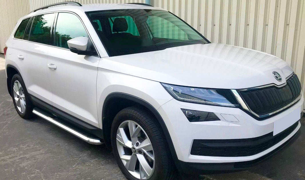 Skoda Kodiaq ab Bj. 17 Trittbretter "High Flyer" - Direct 4x4 Autozubehör